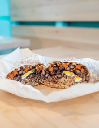 Sweet Potato Burrito