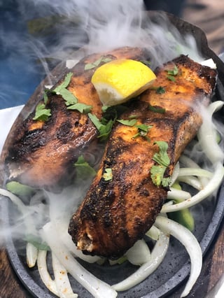 Salmon Fish Tikka ⚫️ (GF)