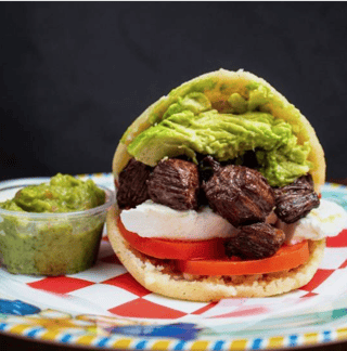 Churrasco Arepa