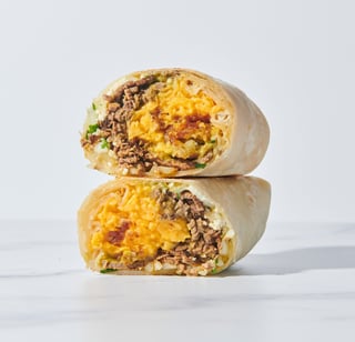 Brisket Verde Burrito