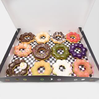 Full Dozen Assorted Cake Donuts