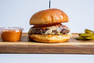 Halal Eatery Smoked Burger