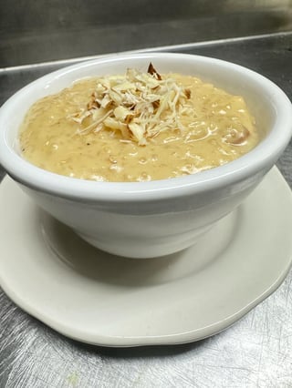 Almond & Saffron Rice Pudding