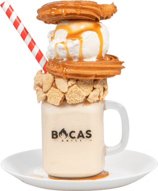 Dulce de leche Churros Milkshake
