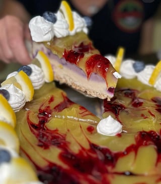 Lemon Blueberry CheeseCake