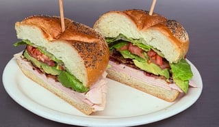 Turkey Avocado Bacon Hard Roll