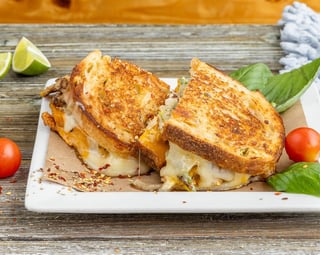 Fajita Grilled Cheese
