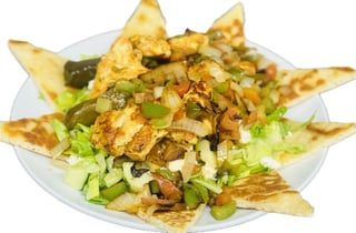 Chicken Souvlaki Salad