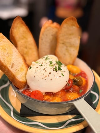 Burrata Bruchetta