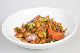 Sauteed-Tossed Noodles with shrimp