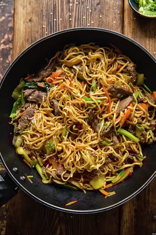 Beef Chow Mein (Large)