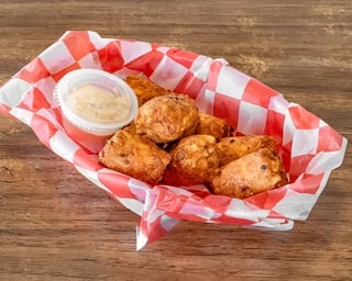 Tater Kegs with Bacon and Cheese