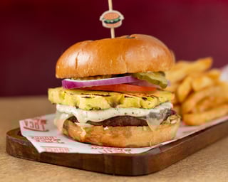 Single Hawaiian Burger