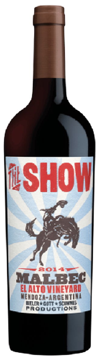 The Show Malbec Red Wine, 750mL Wine Bottle - from California - 750ml Bottle