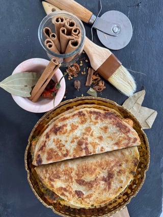 Aloo Bhujia Parathadilla