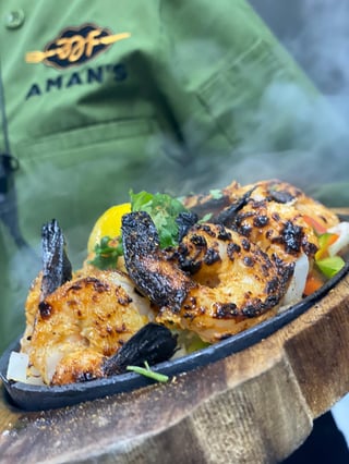 Shrimp Tandoori ⚫️ (GF)