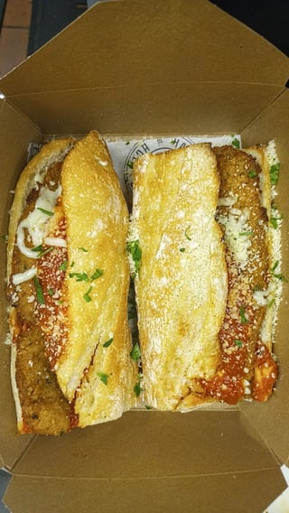 Chicken Parmigiana Hero