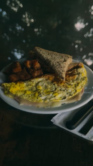 Ham and Cheese Omelette