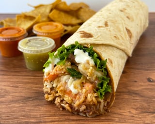 #5 Al Mojo de Ajo Burrito