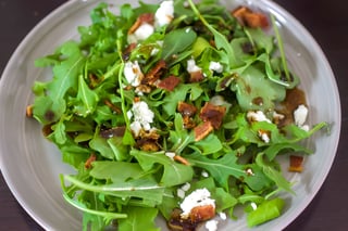 Arugula, Bacon & Gorgonzola