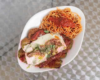 Eggplant Parmesan Dinner