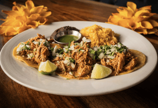 3 Chicken Tinga Tacos