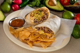 Steak & Chicken Burrito