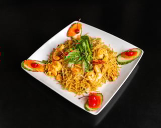 S6. Singapore Noodles - Bún Xào