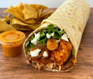 #7 A La Diabla Burrito