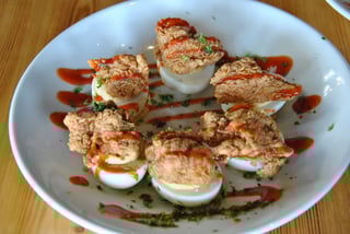 Lunch Deviled Eggs