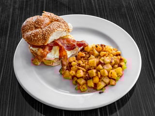 Breakfast Sandwich Plate