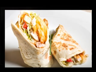 Buffalo Fried Chicken Wrap