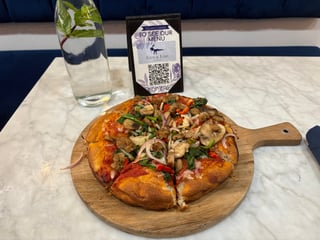 Gaia Supreme Focaccia Pizza