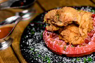 Buttermilk Fried Chicken & French Vanilla Waffle