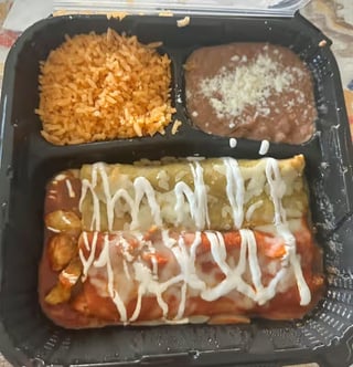 Seafood Enchiladas