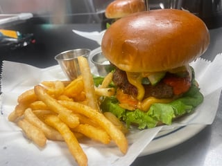 Chicken Tikka Masala Burger