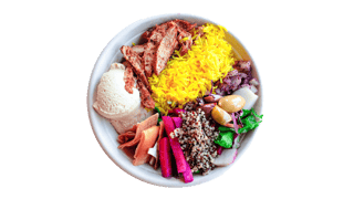 Rice or Bulgur Bowl Combo