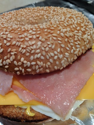 Ham Egg & Cheese