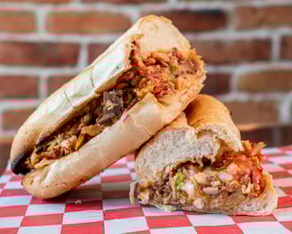 The MELT Chopped Sandwich & Coca-Cola Can