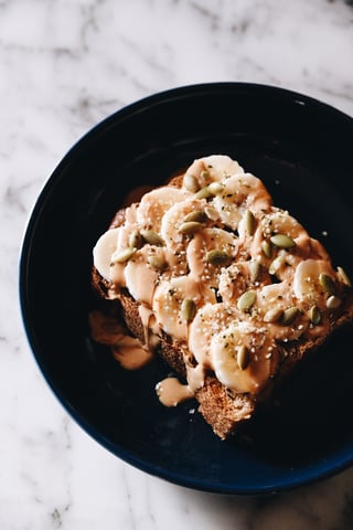 Power Banana Toast