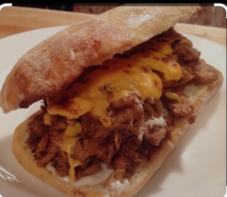 Vegan Jackfruit Cheesesteak