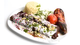 Laban (Yogurt) Kebab Plate