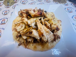 Grilled Chicken & Mushrooms