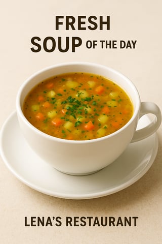 Cup Fresh Soup of the Day
