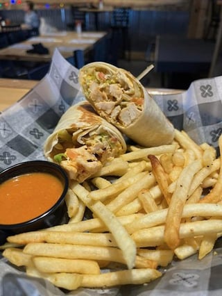 Wrap Buffalo Chicken