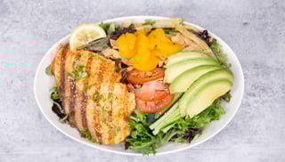 Grilled Salmon Salad