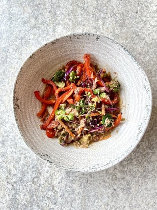Plant Thai Stir Fry Bowl