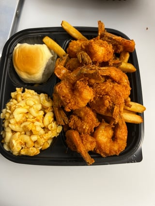 Fried Shrimp Platter 18 pcs