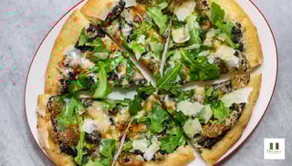 White Truffle Mushroom Pizza