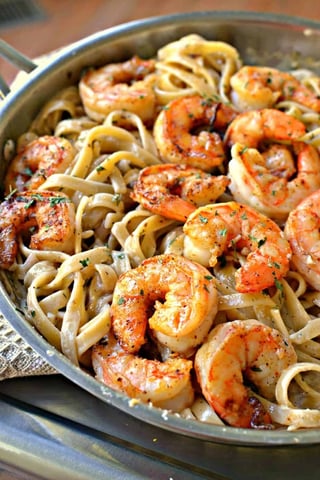 Bayou Shrimp Pasta